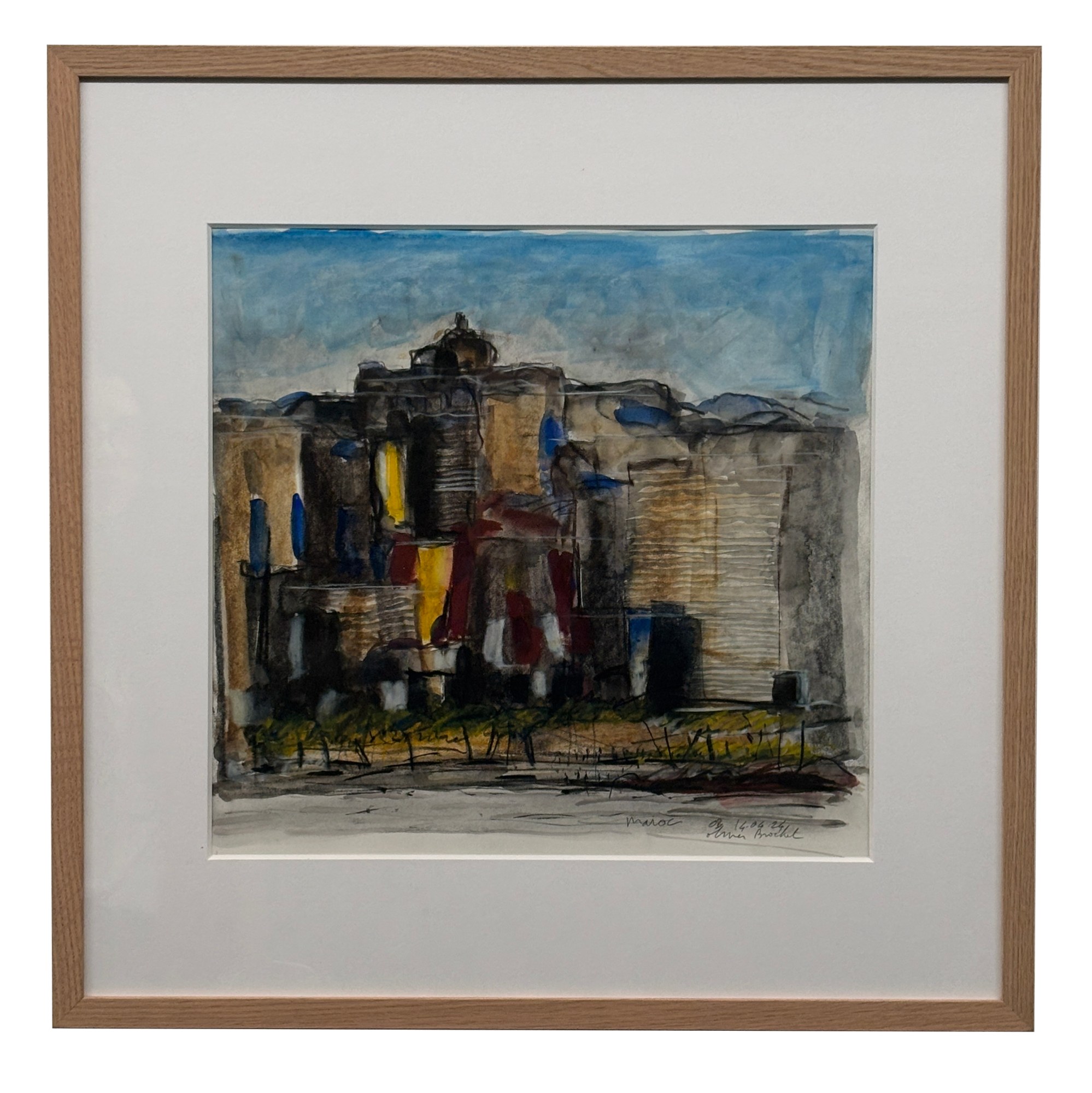 Photographie de Olivier Brochet, exposition « Dessins de l’architecte » (5 sur 6)