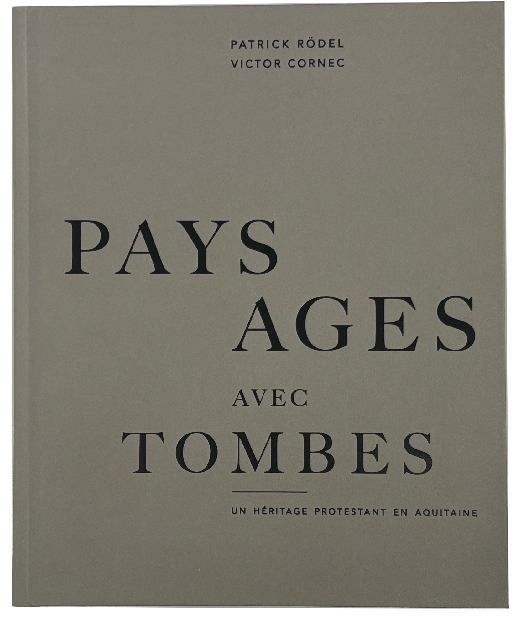 Victor Cornec, « Paysages avec tombes »